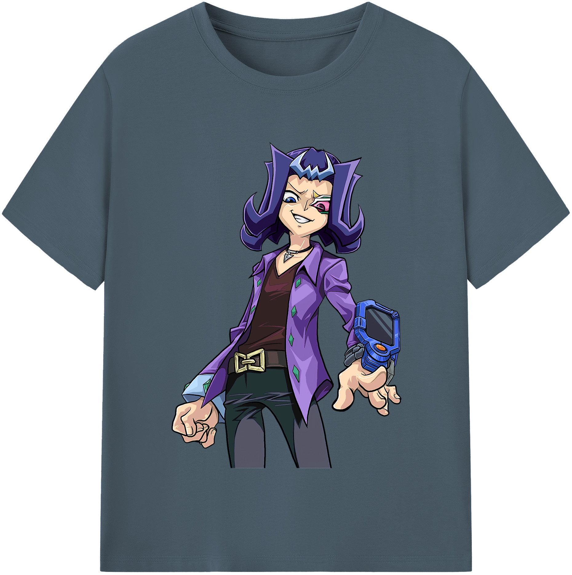 （画像用） 遊☆戯☆王 Yu-Gi-Oh! 綿100％半袖Tシャツ（フロントプリント）